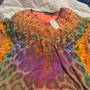 Speed Control Multicolor Maxi Dress